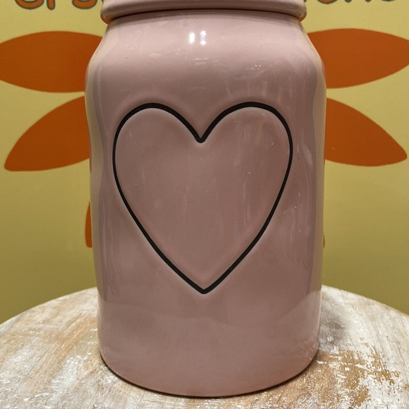 Rae Dunn Heart Canister - Picture 2 of 9
